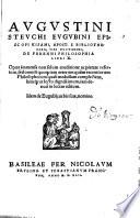 Augustini Steuchi ... De perenni philosophia libri X, etc