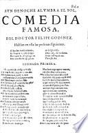 Aun de noche alumbra el Sol. Comedia famosa