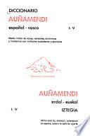Auñamendi erdal-euskal iztegia