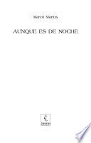 Aunque es de noche