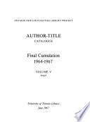 Author-title Catalogue