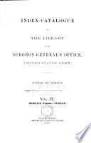 Authors and Subjects