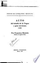 Auto del triunfo de la Virgen y gozo mexicano