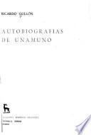 Autobiografías de Unamuno