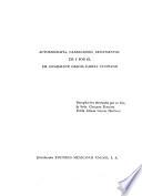 Autobiografias, narraciones, documentos de y por el Dr. Guadalupe Gracia Garcia Cumplido