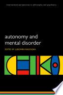 Autonomy and Mental Disorder