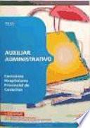 Auxiliar Administrativo del Consorcio Hospitalario Provincial de Castellón