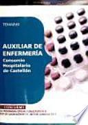 Auxiliar de Enfermería, Consorcio Hospitalario de Castellón. Temario