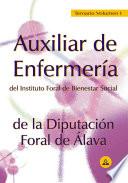 Auxiliar de Enfermeria de la Diputacion Foral de Alava. Temario Volumen I.e-book.
