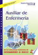 Auxiliar de Enfermeria.personal Laboral de Castilla Y Leon. Volumen Ii