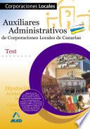 Auxiliares administrativos de corporaciones locales de Canarias