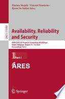 Availability, Reliability and Security