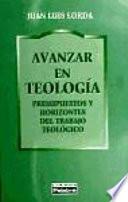 Avanzar en teología