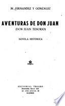 Aventuras de don Juan (don Juan Tenorio)