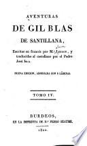 Aventuras de Gil Blas de Santillana