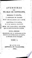 Aventuras de Gil Blas de Santillana