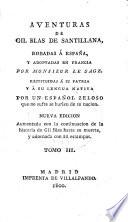 Aventuras de Gil Blas de Santillana