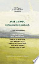 Aves de paso... y otros relatos premiados. XXII Premio de narración breve UNED 2011