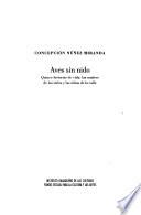 Aves sin nido