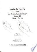 Avis de Décès, 1999