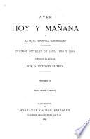 Ayer, hoy y mañana: Ayer, ó, La sociedad de la fé en 1800