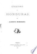 Aztequismos de Honduras