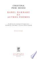 Babel barbare et autres poèmes