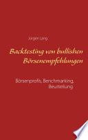 Backtesting von bullishen Börsenempfehlungen
