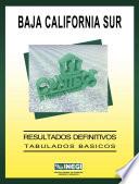 Baja California Sur. Conteo de Población y Vivienda, 1995. Resultados definitivos. Tabulados básicos