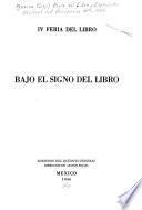Bajo el signo del libro