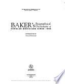 Baker's Biographical Dictionary of Popular Musicians Since 1990