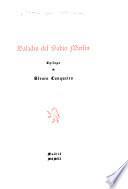 Baladro del sabio Merlín