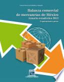 Balanza comercial de mercancías de México. Anuario estadístico 2013. Exportaciones pesos