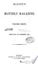 Ballou's Monthly Magazine