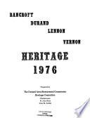 Bancroft - Durand - Lennon - Vernon Heritage 1976