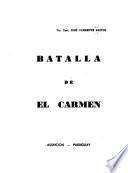 Batalla de El Carmen