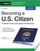 Becoming a U.S. Citizen