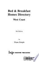 Bed and Breakfast Homes Directory