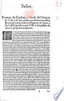 Begin. Señor. Tomas de Cardona desseoso del seruicio de V. M. y del bien publico, y restauracion destos Reynos ... presento ante V. M. el año passado de 1615. la proposicion siguiente. (Segunda parte de dudas, y objecciones, opuestas á la proposicion de T. de Cardona con su resolucion.).