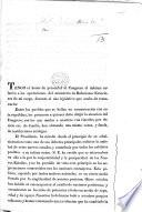 Begin. Tengo el honor de presentar al Congreso el informe relativo a las operaciones del ministerio de Relaciones Exteriores de mi cargo, etc. [17 July 1835.]