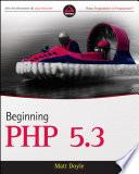 Beginning PHP 5.3