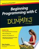 Beginning Programming with C For Dummies