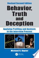 Behavior, Truth and Deception