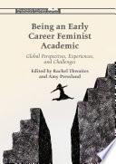 Being an Early Career Feminist Academic