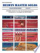 Belwin Master Solos, Volume 1 (Alto Saxophone)