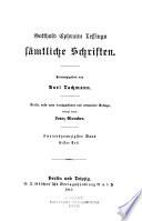 Berichtigungen und Nachträge. Verzeichnis der Drucke von Lessings Schriften