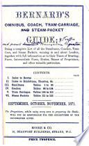 Bernard's omnibus, coach, tram-carriage, and steam-packet guide