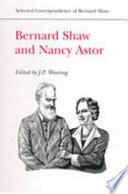 Bernard Shaw and Nancy Astor