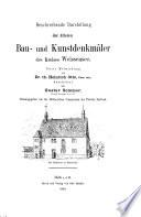 Beschreibende darstellung der älteren bau- und kunstdenkmäler der provinz sachsen und angrenzender gebeite