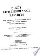 Best's Life Insurance Reports